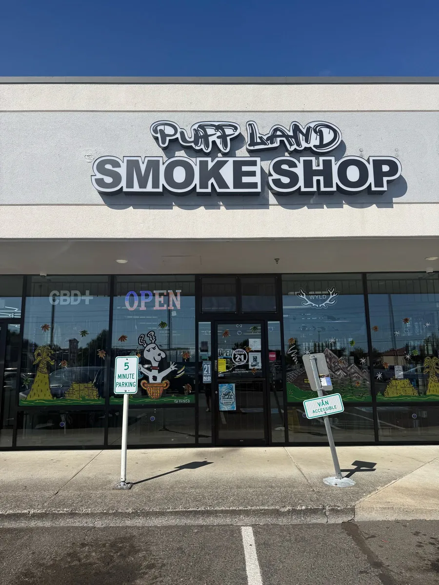 Puff Land Smoke Shop storefront at Orchard Plaza, 11500 NE 76th St Ste C2, Vancouver WA